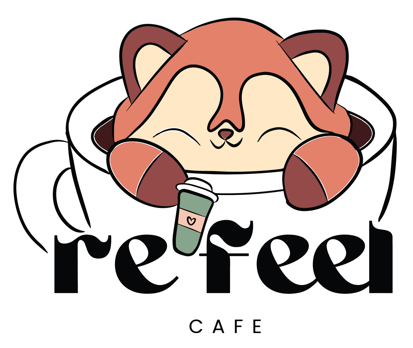 Refeel Cafe logo